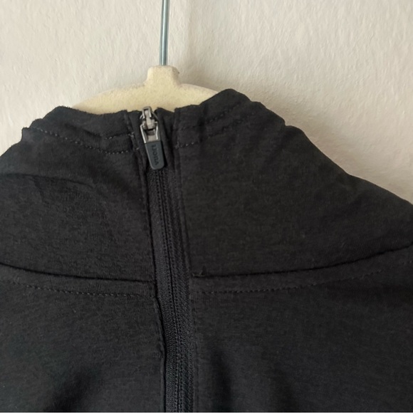 Vuori Ponto Performance Half-Zip Hoodie Black Medium - Picture 7 of 11